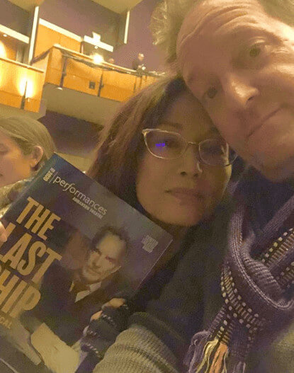 Tamlyn Tomita With Her Partner